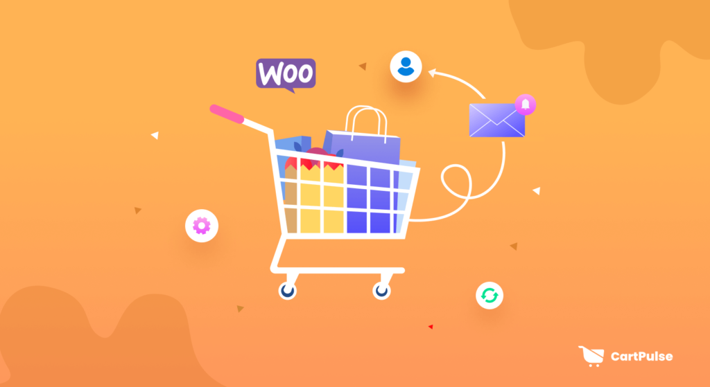 An illustration to show WooCOmmerce cart abandon 